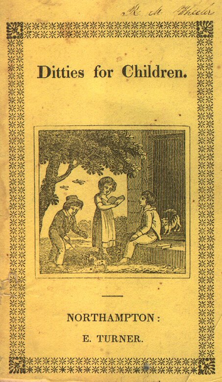 front cover, with children playing or reading