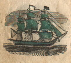 illus of a three-masted schooner