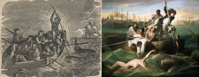 Copley's painting and the illustration