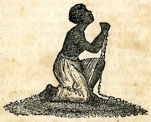 illus of a slave woman, praying