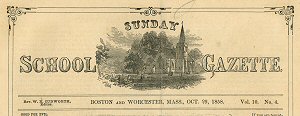 Sunday School Gazette, 1858